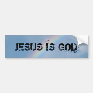 Adesivo Para Carro Jesus é deus