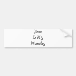 Adesivo Para Carro Jesus é meu ficar em casa