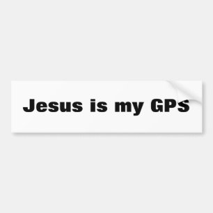 Adesivo Para Carro Jesus é meu GPS