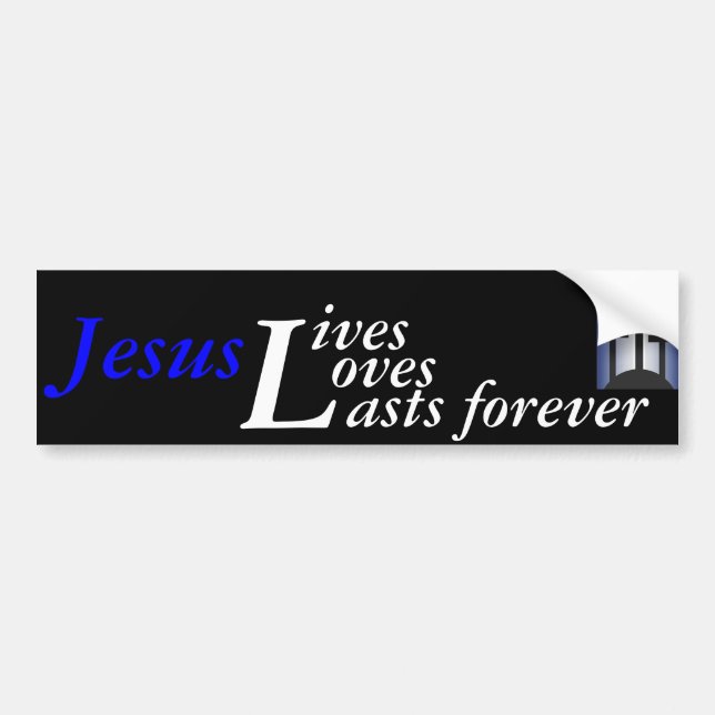 Adesivo Para Carro jesus é V (Frente)