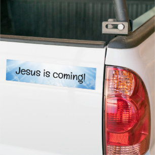 Adesivo Para Carro Jesus está vindo!