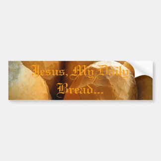 Adesivo Para Carro Jesus, meu pão diário