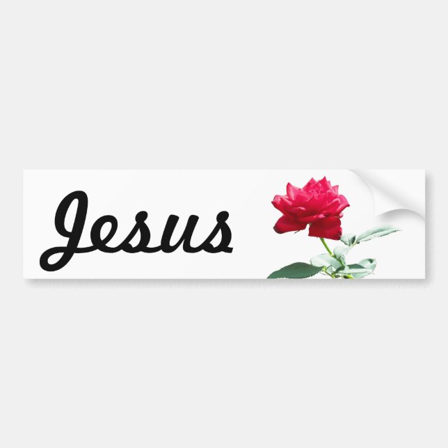 Adesivo Para Carro Jesus Ressuscitou (Frente)