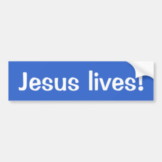 Adesivo Para Carro Jesus vive!