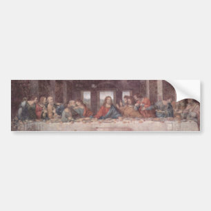 Adesivo Para Carro Jesus "Yeshua" A Última Ceia, Leonardo da Vinci