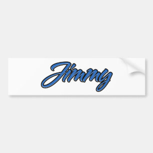 Adesivo Para Carro Jimmy Name blue Aufkleber Sticker Autoaufkleber