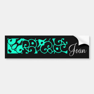 Adesivo Para Carro Joan Designer Name II Bumper Sticker