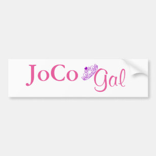 Adesivo Para Carro JoCo Gal em branco