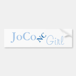 Adesivo Para Carro JoCo NC Girl em branco