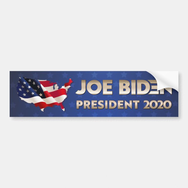 Adesivo Para Carro Joe Biden 2020 Presidente (Frente)