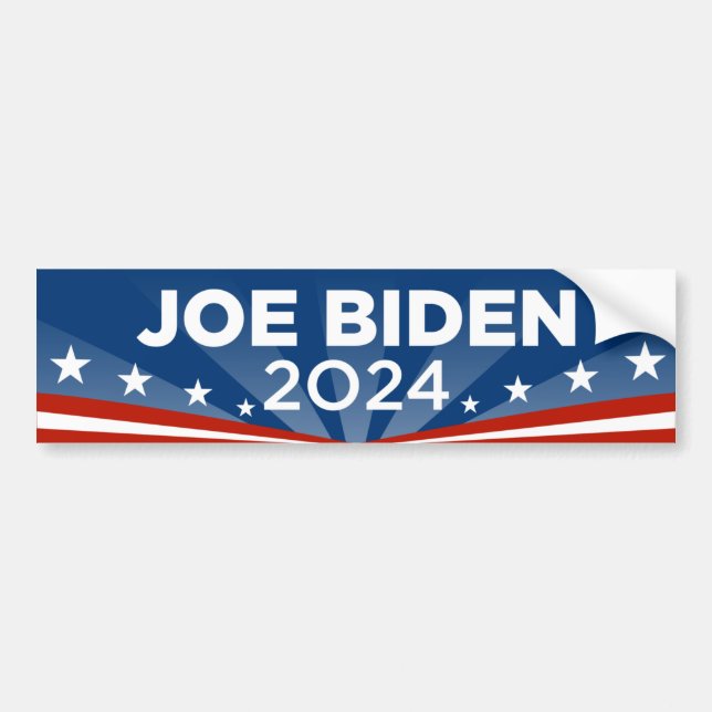 Adesivo Para Carro Joe Biden 2024 (Frente)