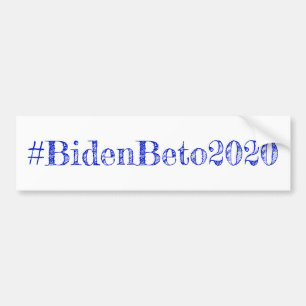 Adesivo Para Carro Joe Biden e Beto O'Rouke em 2020