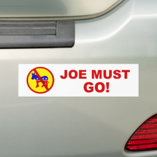 Adesivo Para Carro Joe Deve Ir!