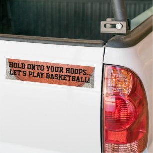 Adesivo Para Carro Jogue Basquete Segure Seus Arcos