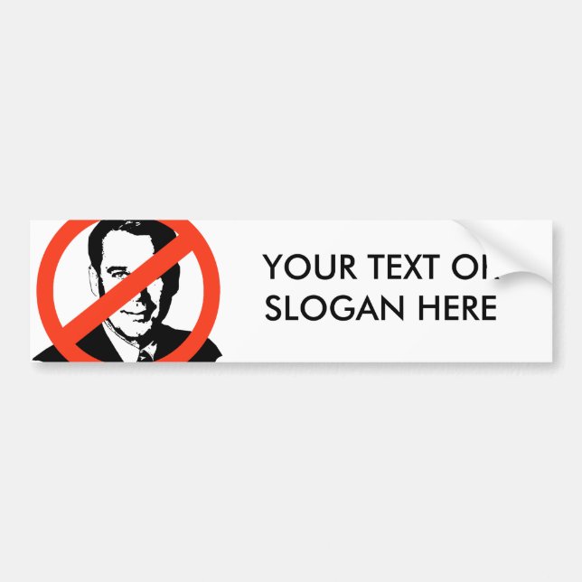 Adesivo Para Carro John Boehner (Frente)