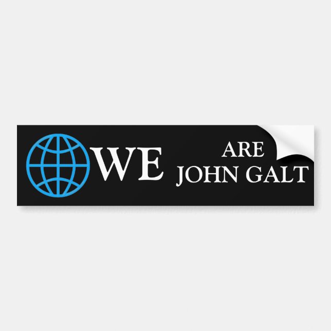 Adesivo Para Carro John Galt (Frente)