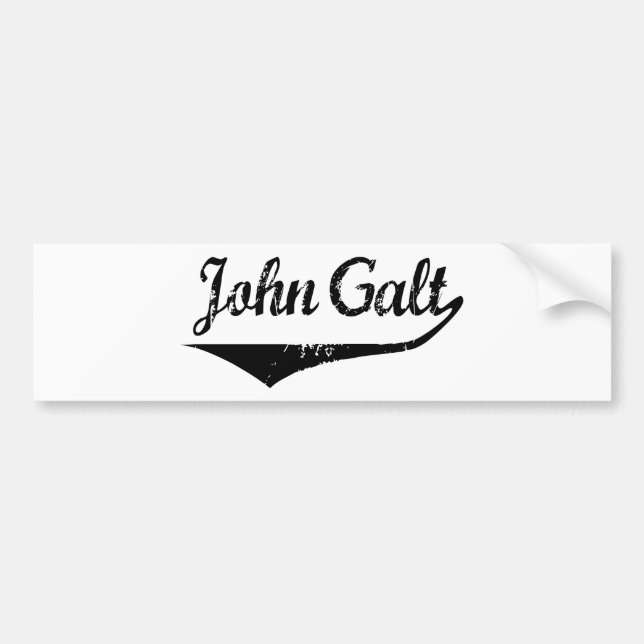 Adesivo Para Carro John Galt (Frente)