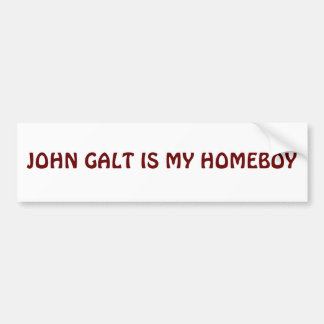 ADESIVO PARA CARRO JOHN GALT É MEU FICAR EM CASA