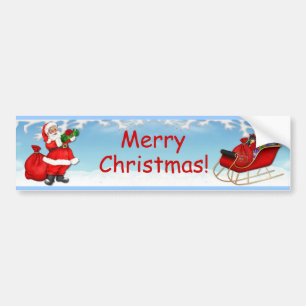 Adesivo Para Carro Jolly Santa Claus