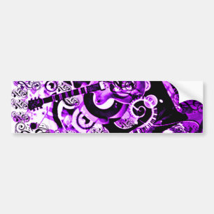 Adesivo Para Carro Jornada Da Música,Pedras Roxo_