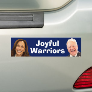 Adesivo Para Carro Joyful Warriors Harris e Walz