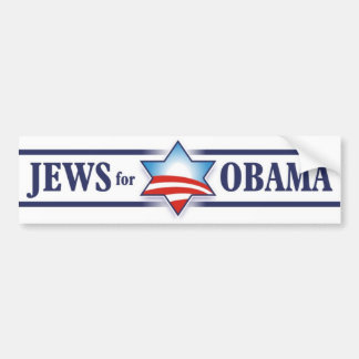 Adesivo Para Carro Judeus para Obama