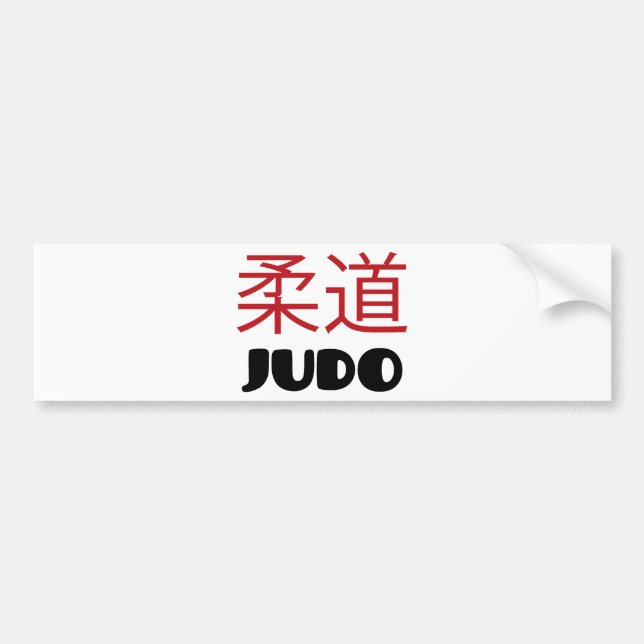 Adesivo Para Carro Judo (Frente)
