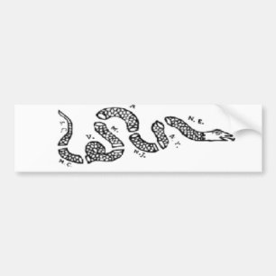 Adesivo Para Carro Junte-se ou morra-se cobra