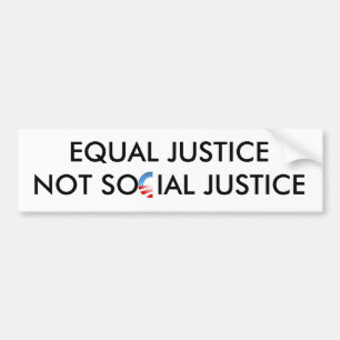 Adesivo Para Carro Justiça nao social igual de justiça