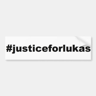 Adesivo Para Carro #justiceforlukas