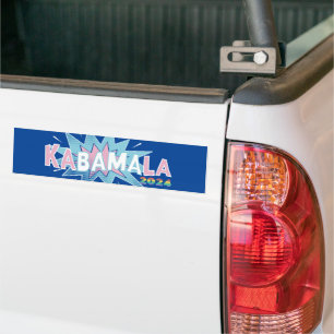 ADESIVO PARA CARRO KABAMALA MADAM PRESIDENTE KAMALA HARRIS OBAMA 2024