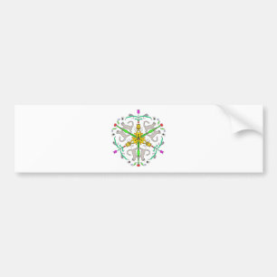 Adesivo Para Carro Kaliedoscope do gato