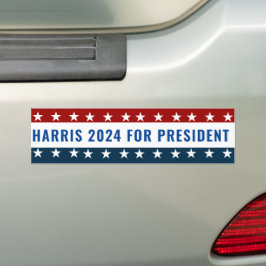 Adesivo Para Carro Kamala Harris Para O Presidente 2024