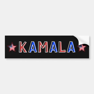 Adesivo Para Carro Kamala Harris para o Presidente, "Kamala" Design