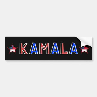 Adesivo Para Carro Kamala Harris para o Presidente, "Kamala" Design