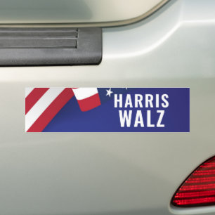 Adesivo Para Carro Kamala Harris Tim Walz 2024