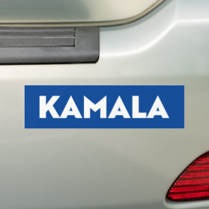Adesivo Para Carro "kamala" kamala harris - carro branco azul