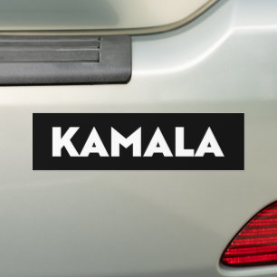 Adesivo Para Carro "kamala" kamala harris - carro branco preto