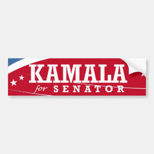 ADESIVO PARA CARRO KAMALA PARA O SENADOR