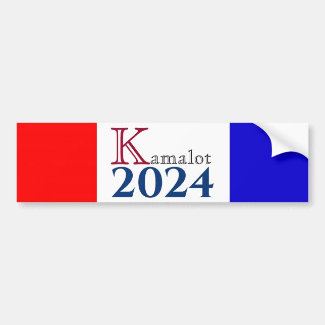 Adesivo Para Carro Kamalot 2024 Bumpersticker (Frente)