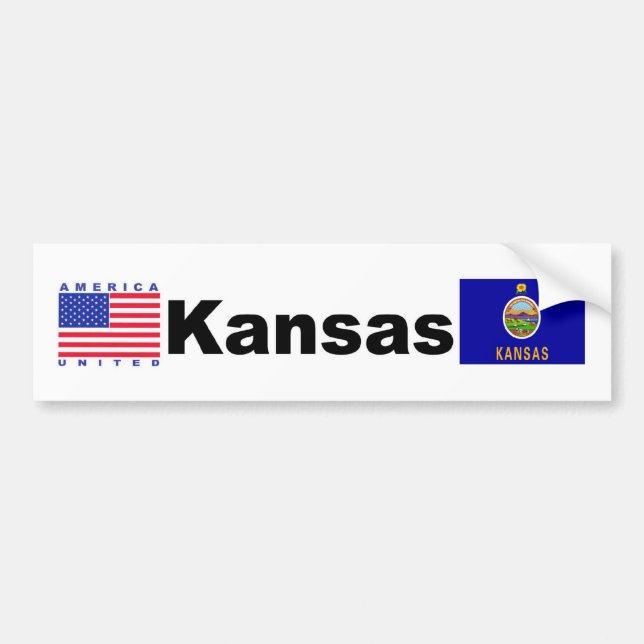 Adesivo Para Carro Kansas (Frente)