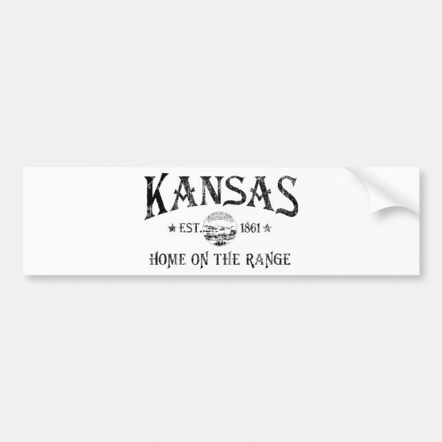 Adesivo Para Carro Kansas (Frente)