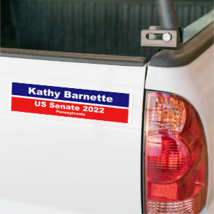 Adesivo Para Carro Kathy Barnette Senado dos EUA Pensilvânia 2022
