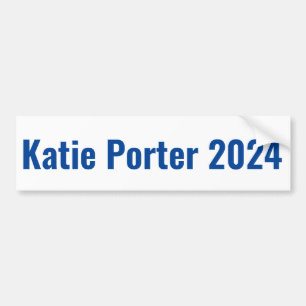 Adesivo Para Carro Katie Porter para Presidente 2024