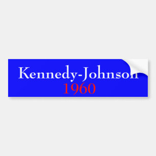Adesivo Para Carro Kennedy-Johnson 1960