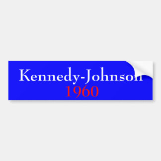 Adesivo Para Carro Kennedy-Johnson 1960