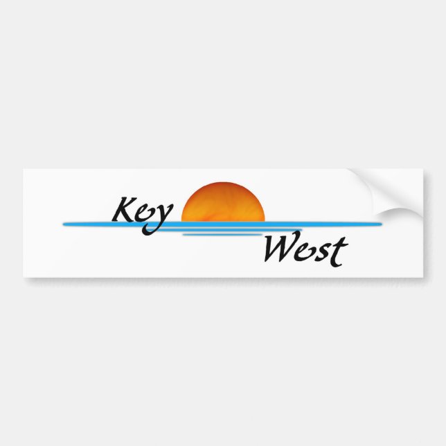 Adesivo Para Carro Key West (Frente)