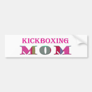 Adesivo Para Carro KickboxingMom