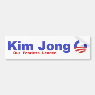 Adesivo Para Carro Kim Jong O