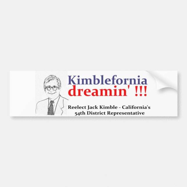 Adesivo Para Carro kimblebumper (Frente)